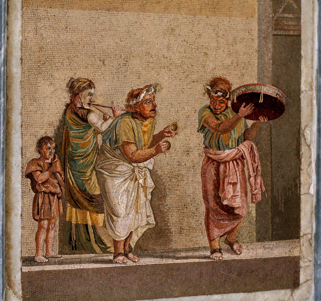 Walking Musicians, Pompeii
